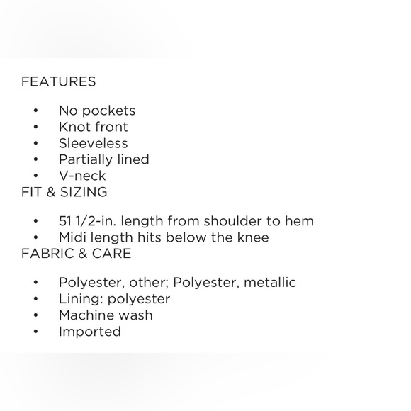 NWT LC Lauren Conrad Front Knot Dress Size Small - Picture 6 of 6